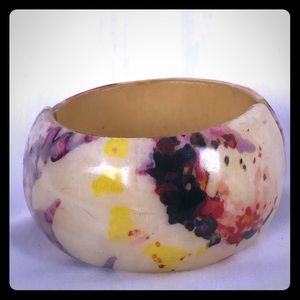 Vintage wooden bangle